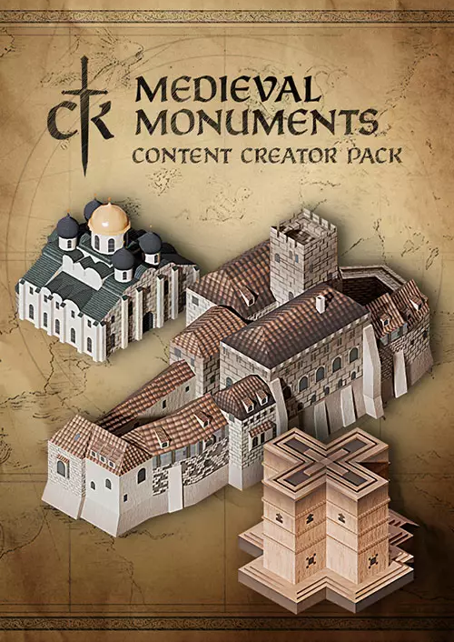 Crusader Kings III Content Creator Pack: Medieval Monuments PC - DLC