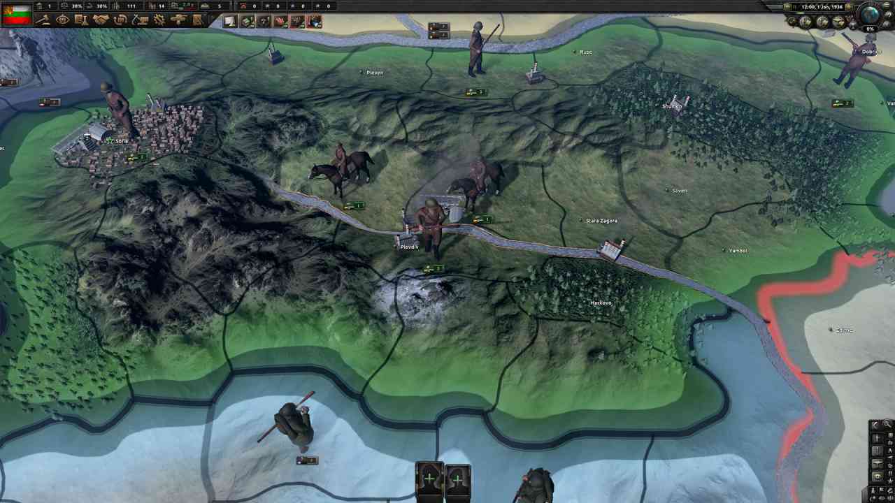 Hearts of Iron IV: Battle for the Bosporus PC - DLC (Europe & UK)