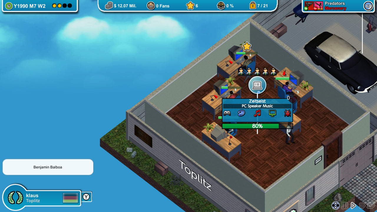 Mad Games Tycoon Switch (Europe/North America/Australia)