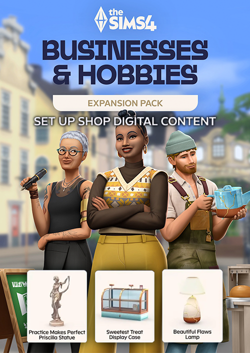 The Sims 4 Businesses & Hobbies - Set Up Shop Digital Content PC - DLC