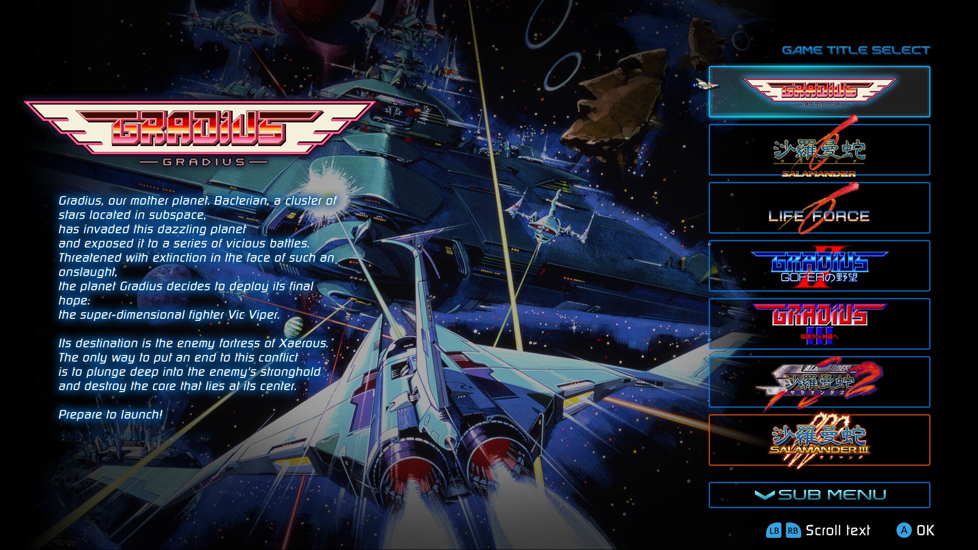 GRADIUS ORIGINS PC