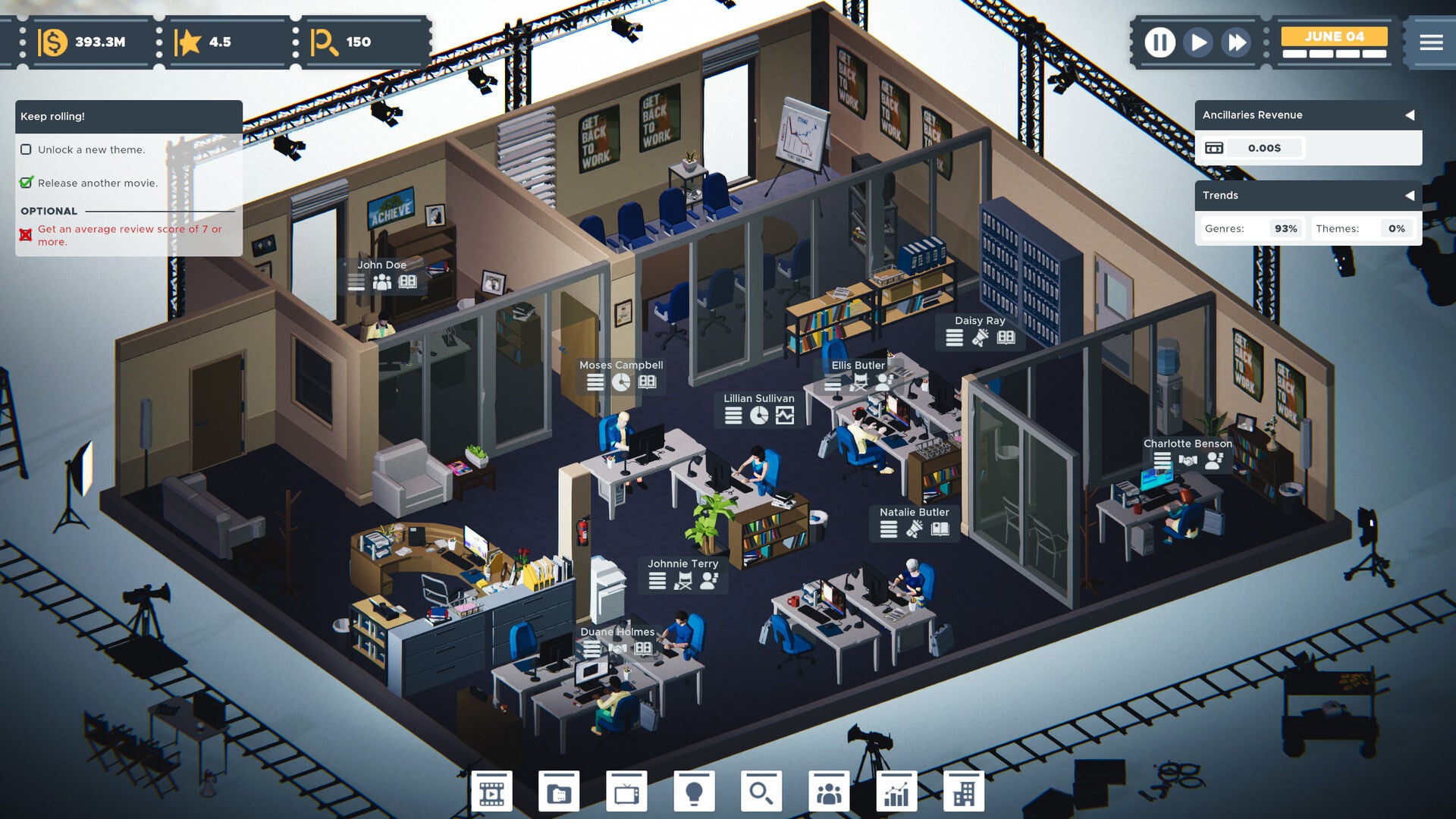 The Executive - Movie Industry Tycoon PC