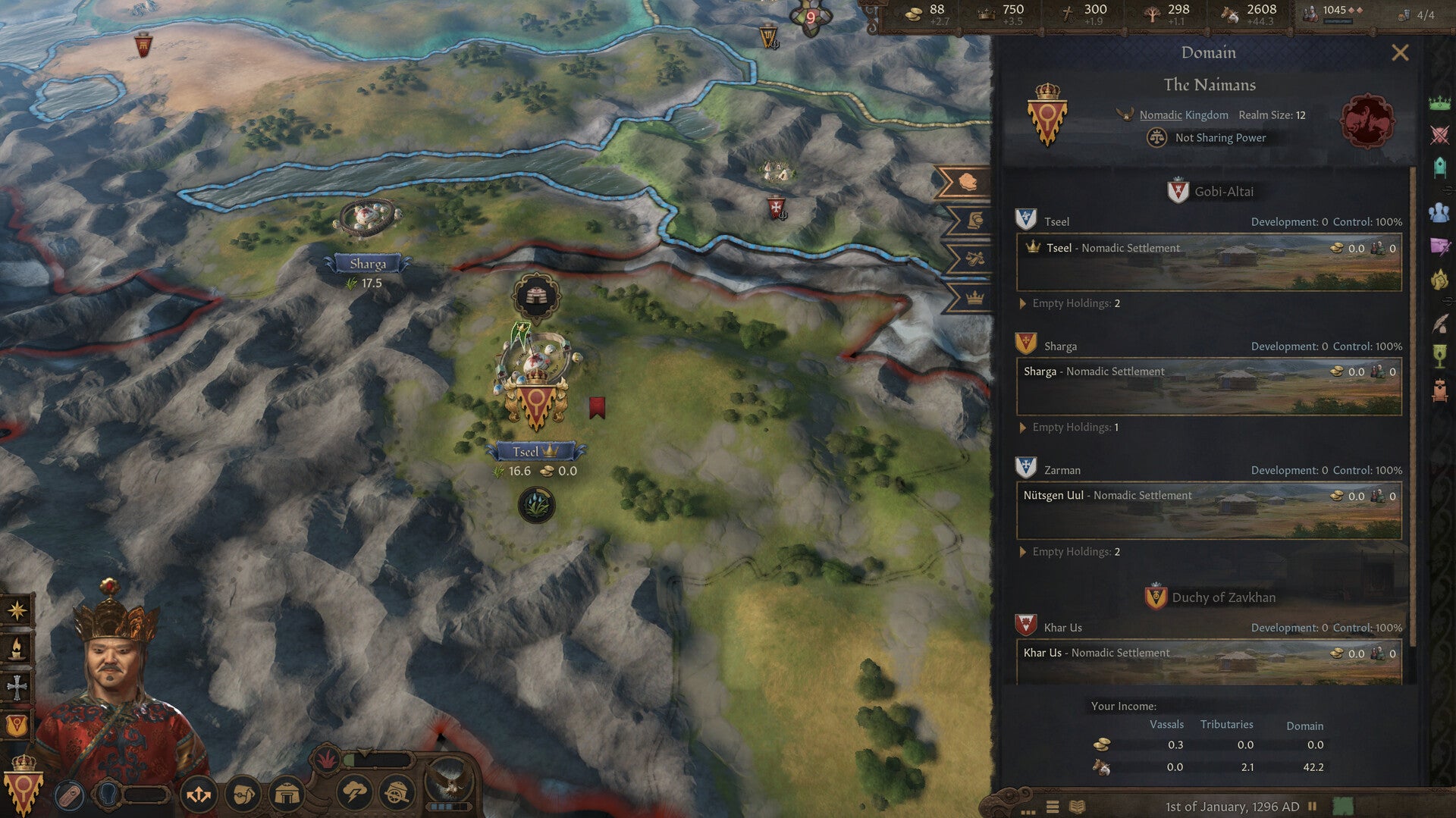 Crusader Kings III: Khans of the Steppe PC - DLC