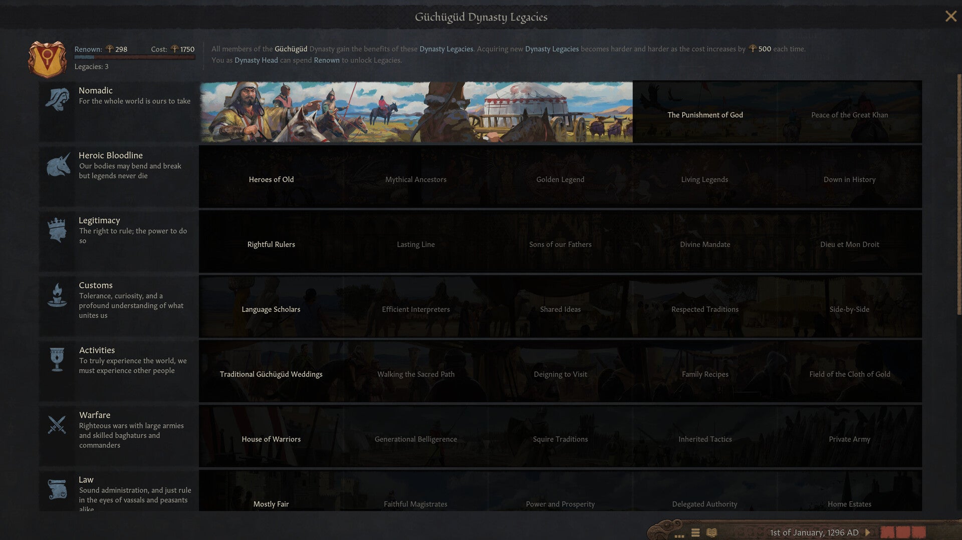 Crusader Kings III: Khans of the Steppe PC - DLC