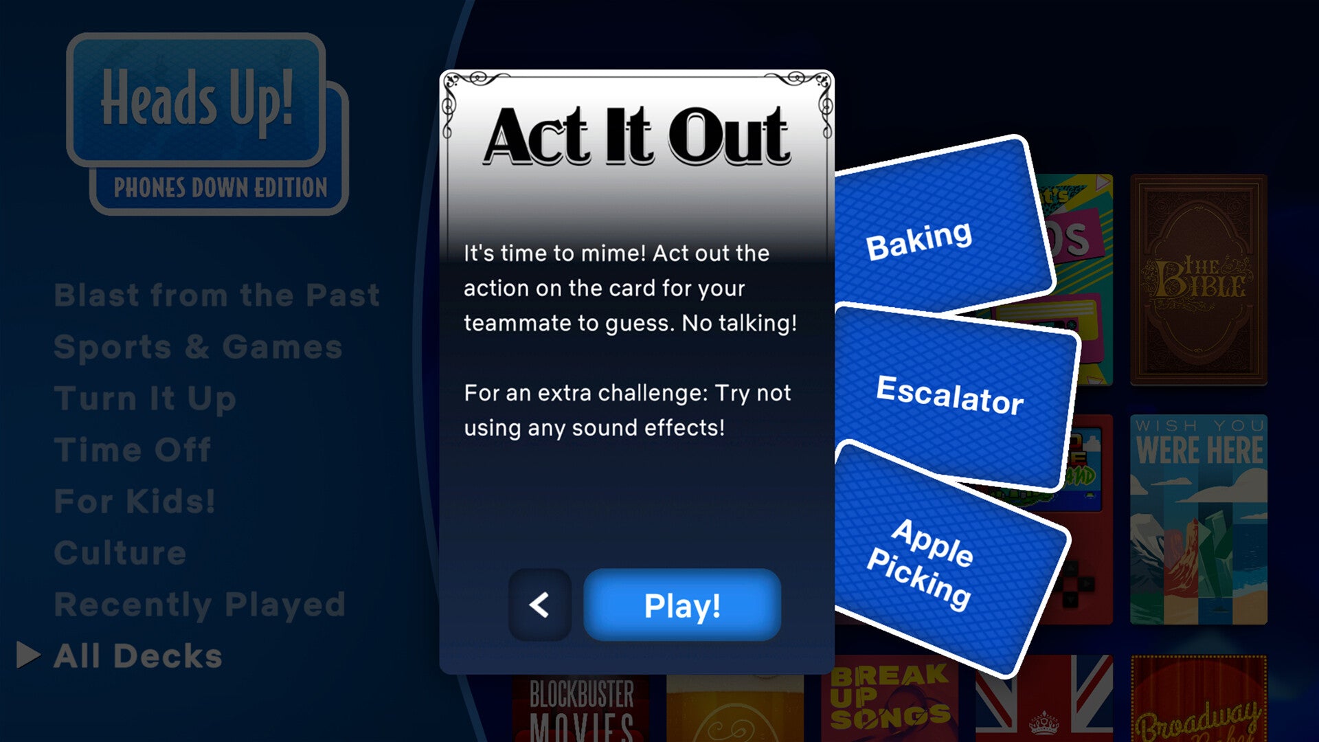Heads Up! Phones Down Edition PC (Europe & UK)