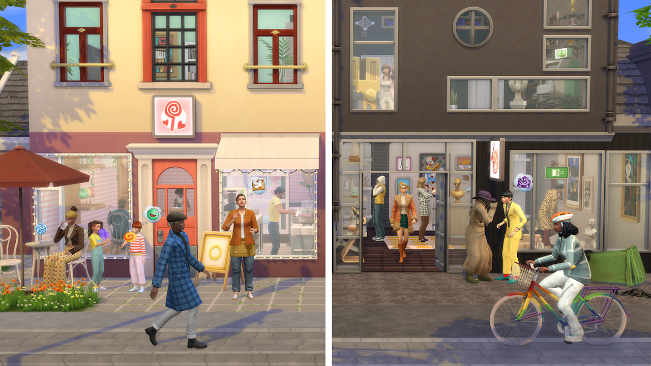 The Sims 4 Businesses & Hobbies - Set Up Shop Digital Content PC - DLC